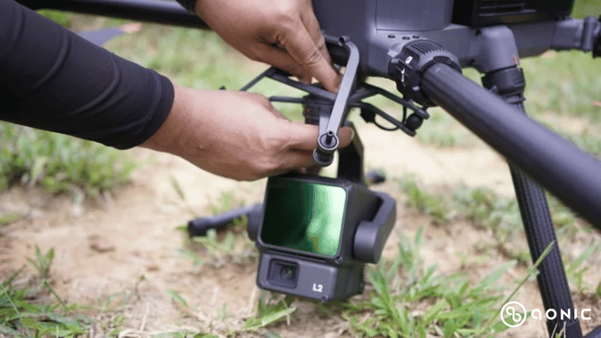 Attaching DJI Zenmuse L2 on DJI M350 RTK