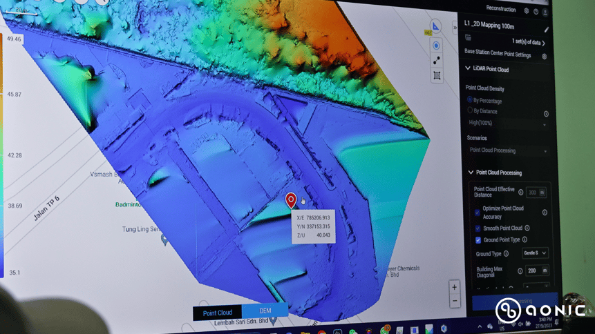 Increase accuracy of drone LiDAR data collection
