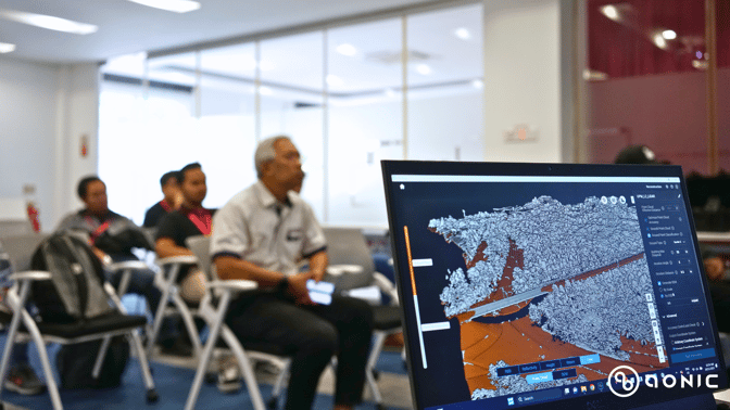 DJI Terra displaying DJI Zenmuse L2 Dataset