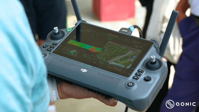 Monitoring Zenmuse L2 Mapping through DJI RC Plus