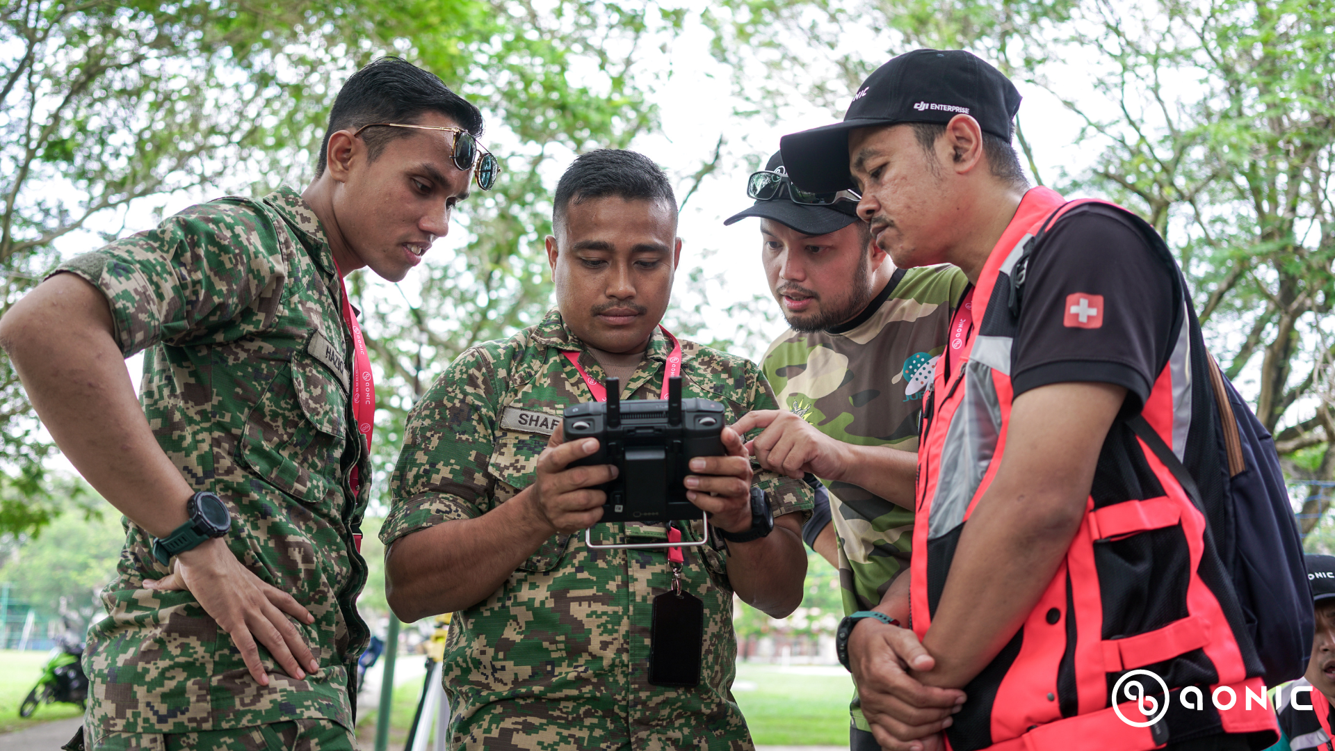 Operating Drone for Disaster Mitigation Plan