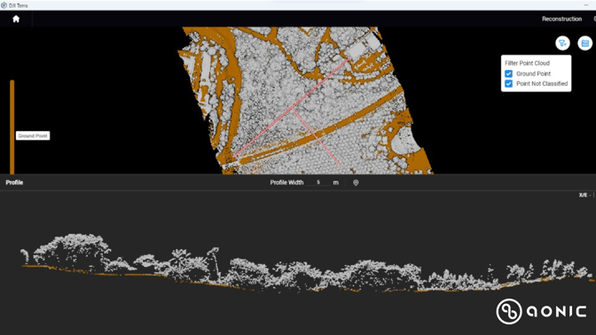 Profiling Analysis on DJI Terra